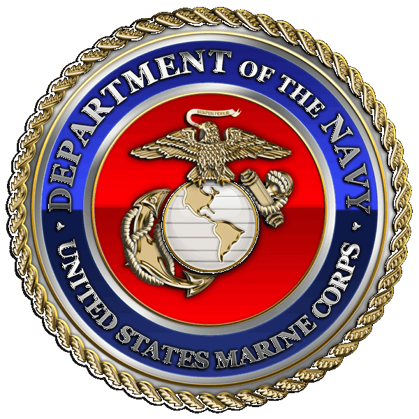 us marine corps seal 2x2 2